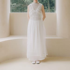 Tulle Layer Midi Dress, See Through Dress, Sheer Overlay Dress,Beach Dress,Festival Dress,High Fashion Dress,Futuristic,Cocktail Party dress
