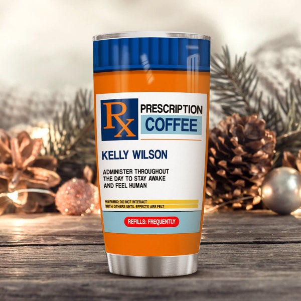 Prescription Tumbler Etsy