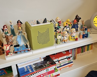 Estación de acoplamiento modular Tonie Box, soporte para almacenamiento de figuras, soporte Toniebox, decoración para habitación infantil, organizador de juguetes para guardería, expositor, regalo para niños