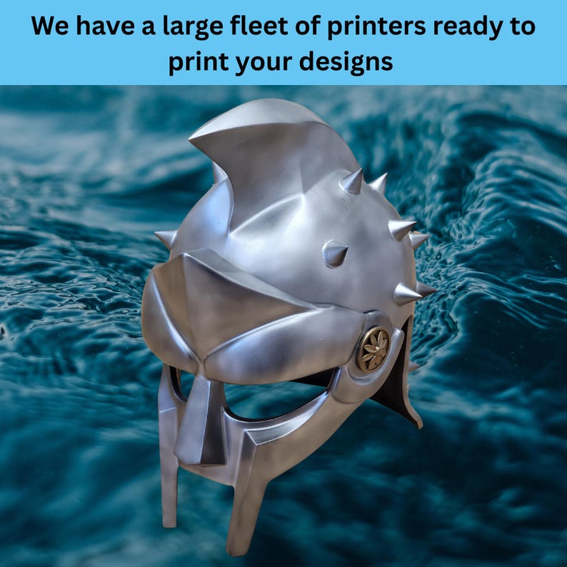 Custom 3D Printing Service for Cosplay Props, Armor, Helmets, Replica Models, Costume Parts, Prop Commissions, Made to Order Fan Art printed image 2