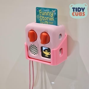 Yoto Mini Wall Mount Docking Station storage player bracket nursery decor tidy organiser kids room toy storage dock