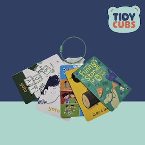 Gjulrfu Card Case For Yoto Cards, Hard Portable Card Case With Zipper & For Yoto Card Keyring Loop Holder Card Tabs, Travel Carrier Kids Toy Storage Organiser Tidy Mini Card Storage