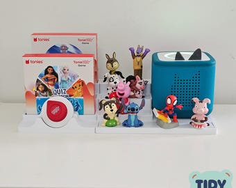 Estación de acoplamiento modular mediana TonieBox 2, figura Tonie, soporte para estante Toniesbox, decoración para habitación infantil, organizador de juguetes para guardería, estante