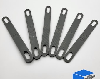 Cales de râteau de mât à foil