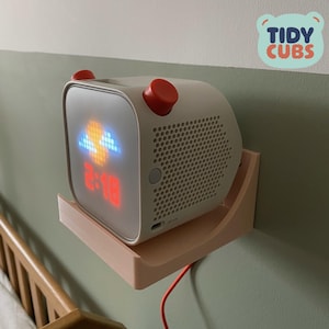 Estación de carga de pared para Yoto Player de 3.ª generación, estante de juguetes personalizado, decoración para habitación infantil, estante de almacenamiento, decoración de pared