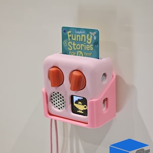 Estación de acoplamiento de pared Yoto Mini, soporte para reproductor de almacenamiento, decoración de guardería, organizador ordenado, base de almacenamiento de juguetes para habitación de niños
