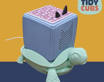 Tonie Box Tortoise Docking Station portaoggetti Tonie porta-figure Tonie supporto Toniebox decorazione per cameretta dei bambini contenitore per giocattoli per bambini espositore organizer Tonie