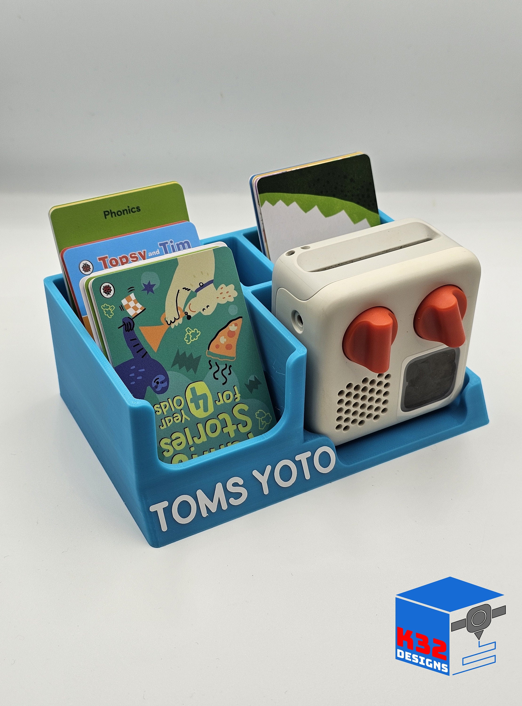 Personalised Yoto Card Rack Wide Variety of Colours Available 