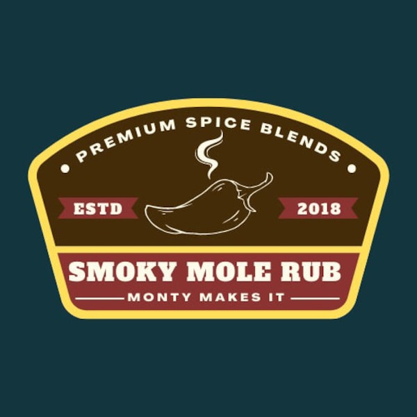 Smoky Mole  rub
