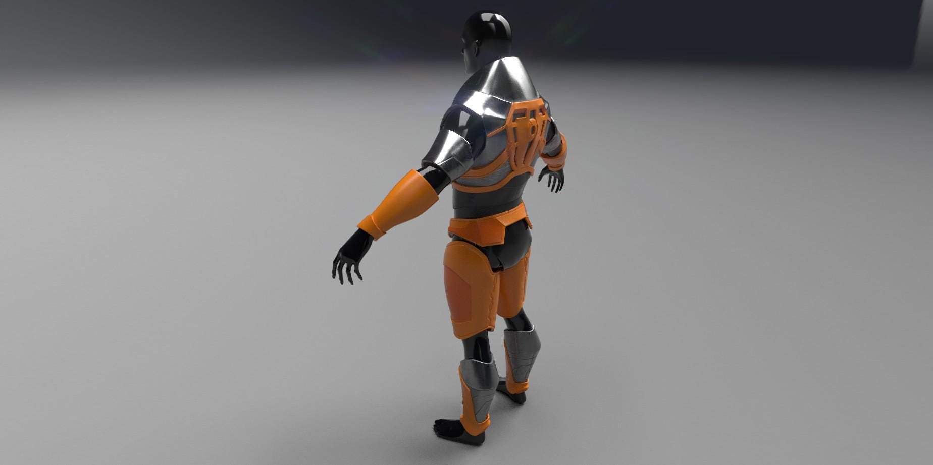 Half-life 2 HEV Suit STL File – Gordon Freeman Cosplay, 3D Printable - Etsy