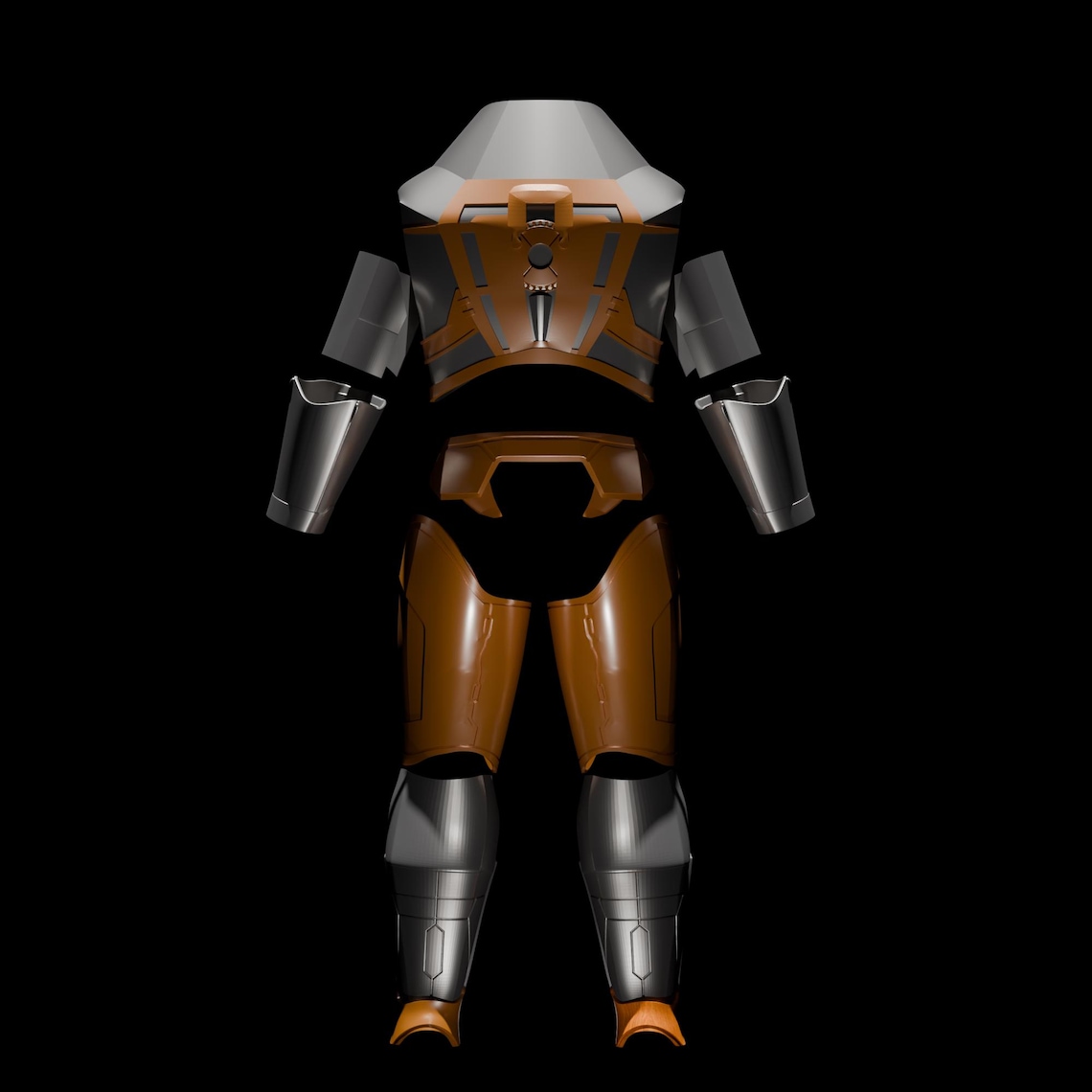 Half-life 2 HEV Suit STL File VERSION 2.0 – Gordon Freeman Inspired ...