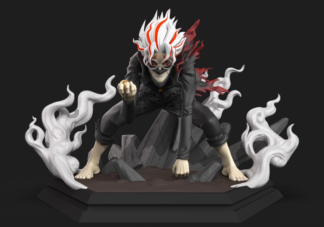 【ねずきん】STLクローン Turbo Granny Okarun Dandadan Inspired Anime Show Figure Large Size