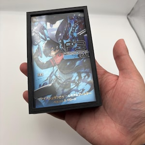 Persona 3 Reload Mini 3D Shadowbox Weiss Schwarz Custom Small Display Box