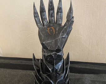 Elder Scrolls Skyrim Inspired Daedric Hand Relic Gauntet Armor 3D Printed (NO RINGS)