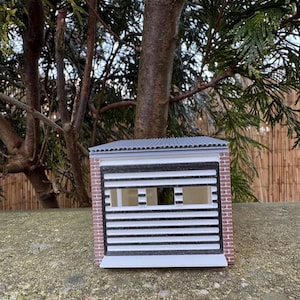 Garage model 1/64