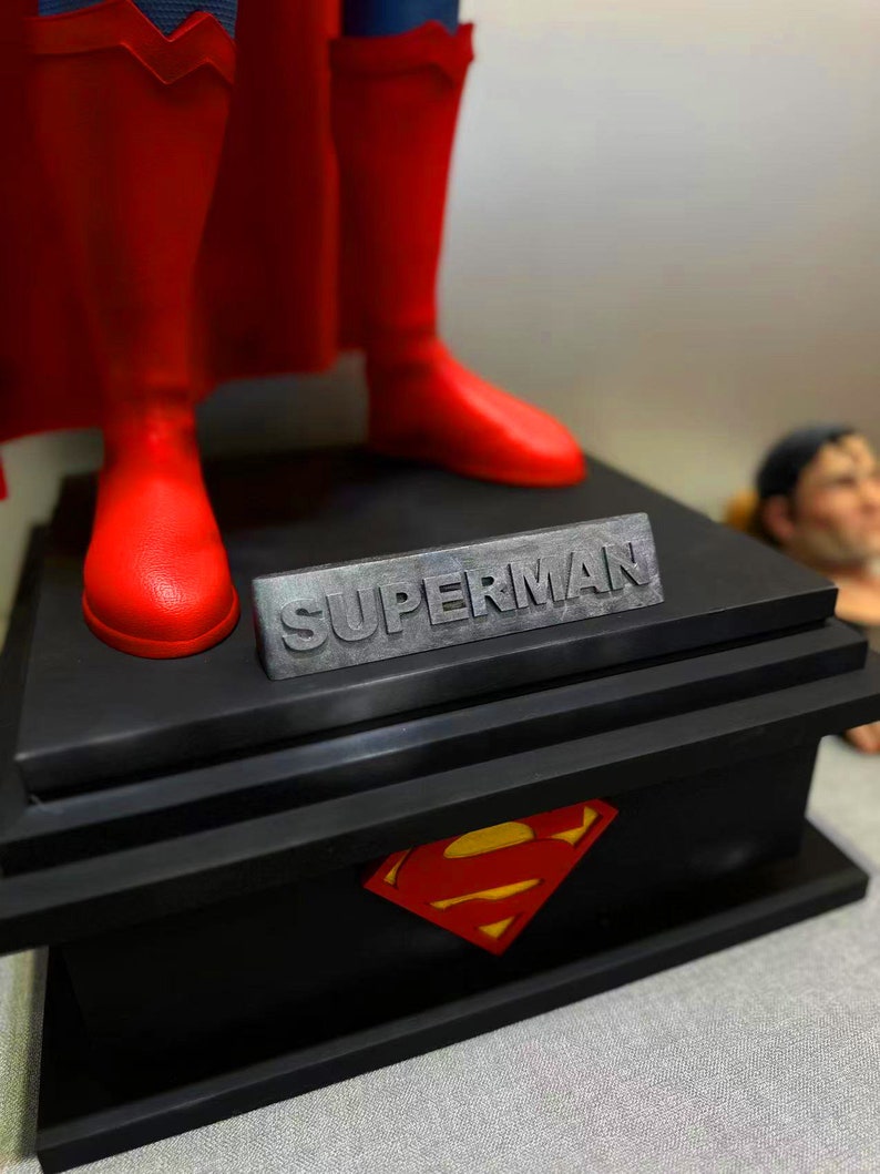 SUPERMAN STATUETTE RÉSINE THE MAN OF STEEL MOEBIUS DC COLLECTIBLES 20