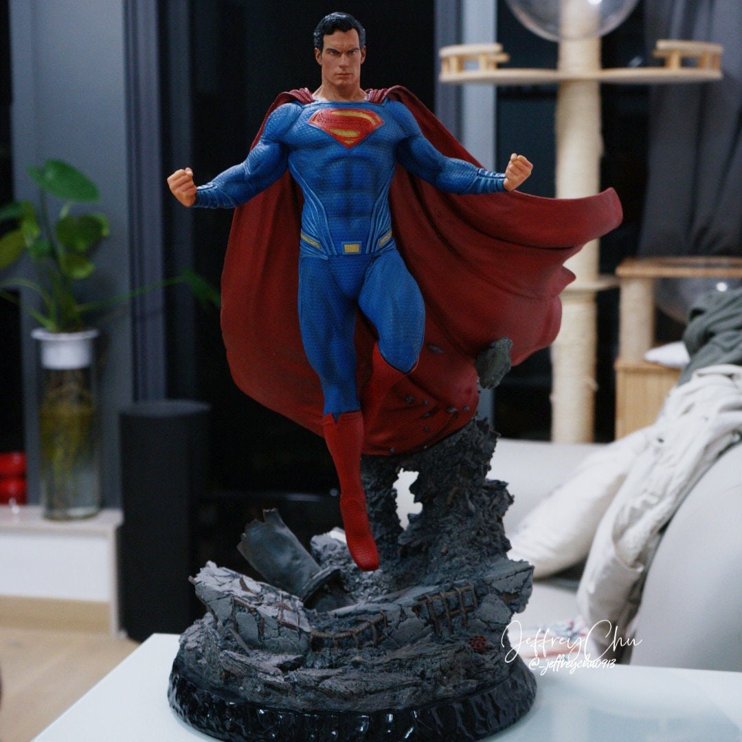 Weta 1/4 Superman Repaint Etsy