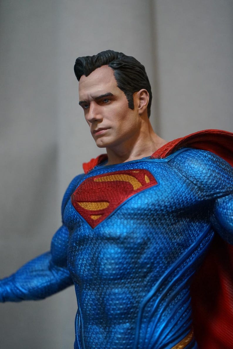 Statue Neuve Superman Black Suit By Weta Signée et Numérotée 657/1000