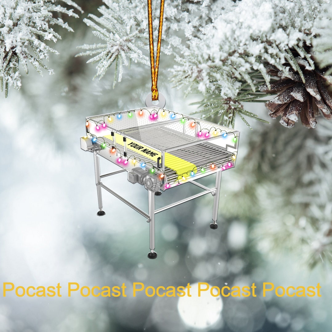 Conveyor System Machine Vertical Christmas Ornament, Kitchen Appliance