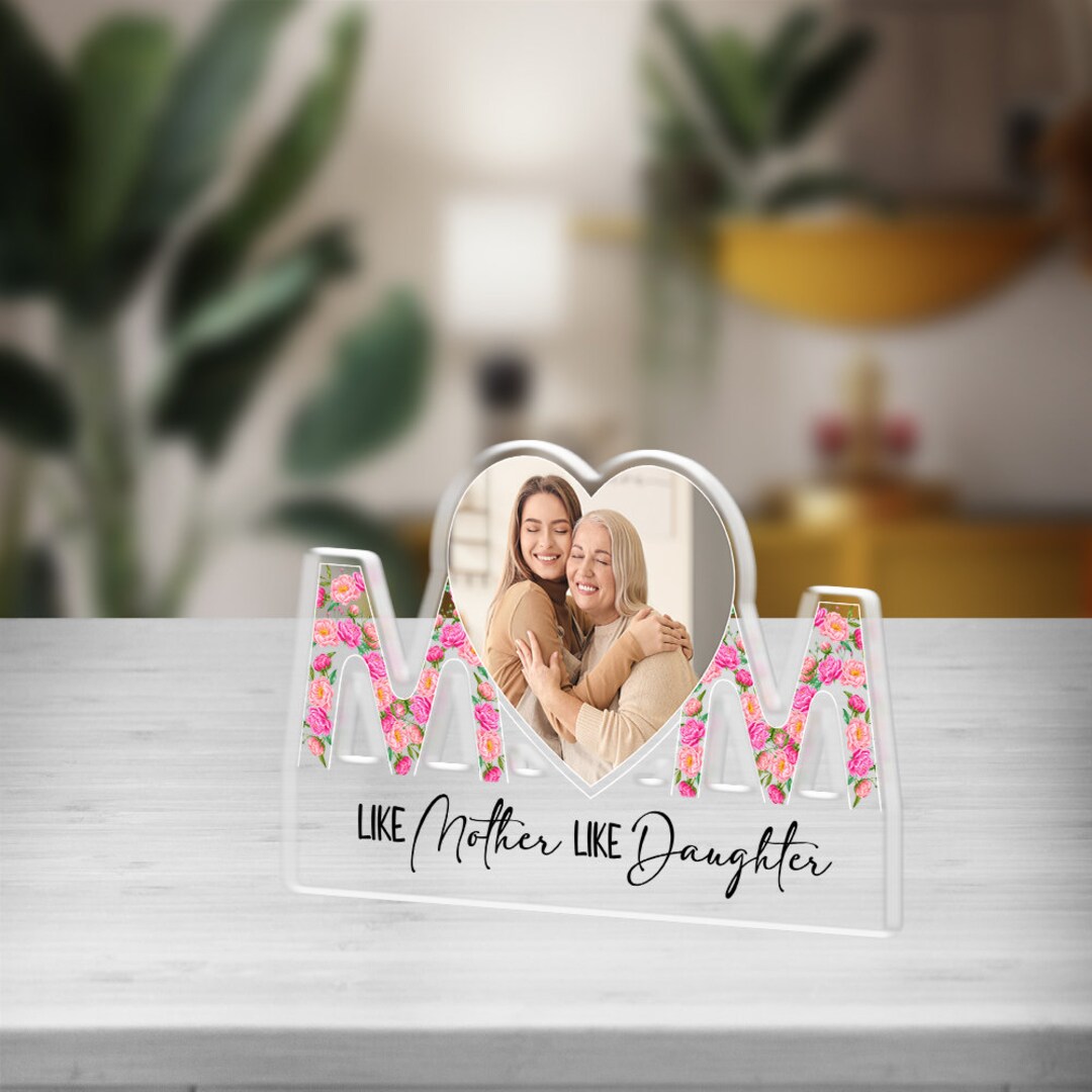 Personalized Mom And Son Acrylic Plaque - Gift Idea For Mother's Day - To My Mom