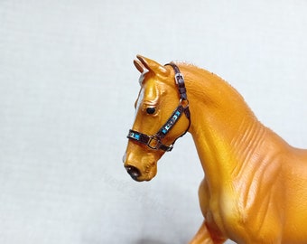 1/18 Western leather halter for Collecta/Schleich horse models