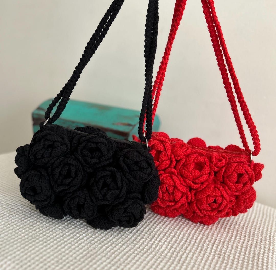 Generic Borsa Shopper In Rete Di Cotone, Riutilizzabile, Colore Rosa, 46x46 Cm - 3