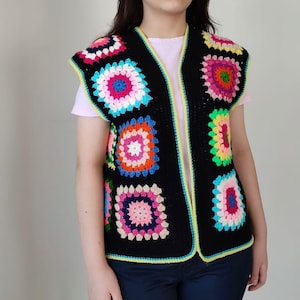 【tyn.TGOR】Hand crochet\"MUSUBI\"vest tyn.TGOR】Hand crochet