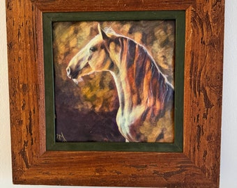 Valeroso by Rebecca Marshall - Andalusian stallion original painting