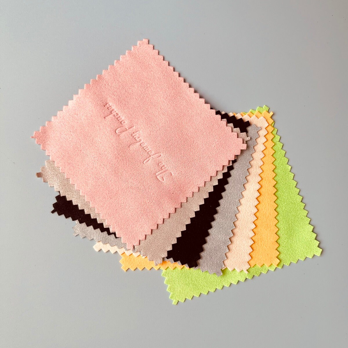 Custom Jewelry Cleaning Cloth, Personalized Cleaning Cloth for Jewelry