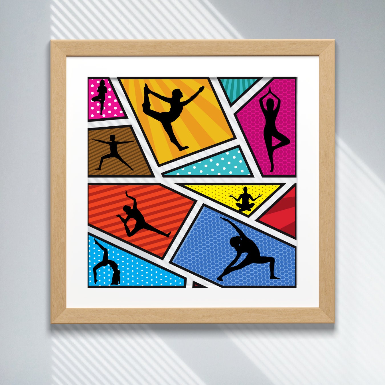 Buy Digital Art, Yoga Studio Poster, HD Downloadable Wall Decor