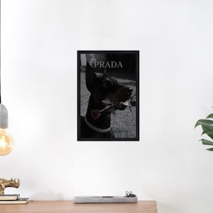 Poster estetico - Poster di marca - Decorazione soggiorno - #N03 PRADA ROSE