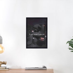 Poster estetico - Poster di marca - Decorazione soggiorno - #N06 YSL BEAR