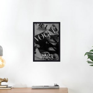 Poster estetico - Poster del marchio - Decorazione soggiorno - #N14 Vogue Cover