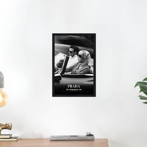 Ästehtic Poster - Brand Poster - Dekoration Wohnzimmer - #N15 Le temps passe vite