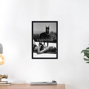 Poster estetico - Poster di marca - Decorazione soggiorno - #N05 VALENTINO SUNSHINE