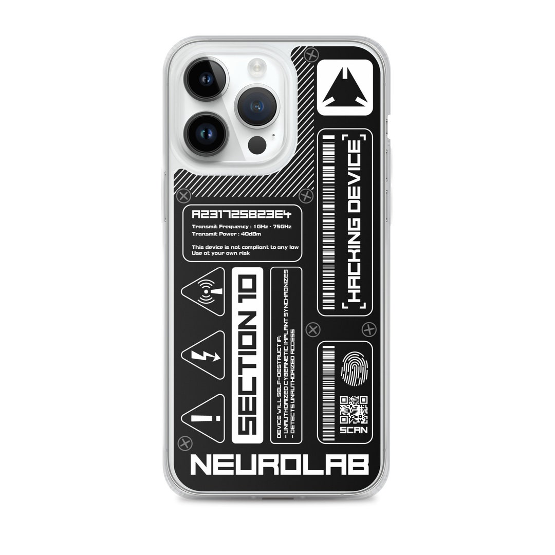 Teletech Phone Case Rave Hacking Device // Phone Cases for iPhone // Cyberpunk Sci-fi Accessory ...