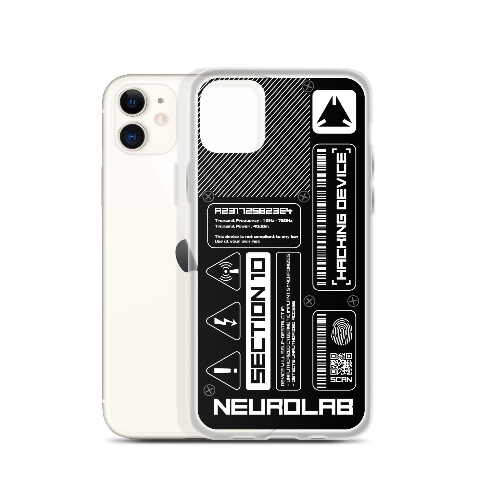 iPhone - ぷー Hacking Device // Phone Cases for iPhone // Cyberpunk Sci-fi