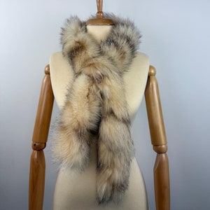 Luxury Fur Scarf, fox fur scarf, genuine fur, fur scarf