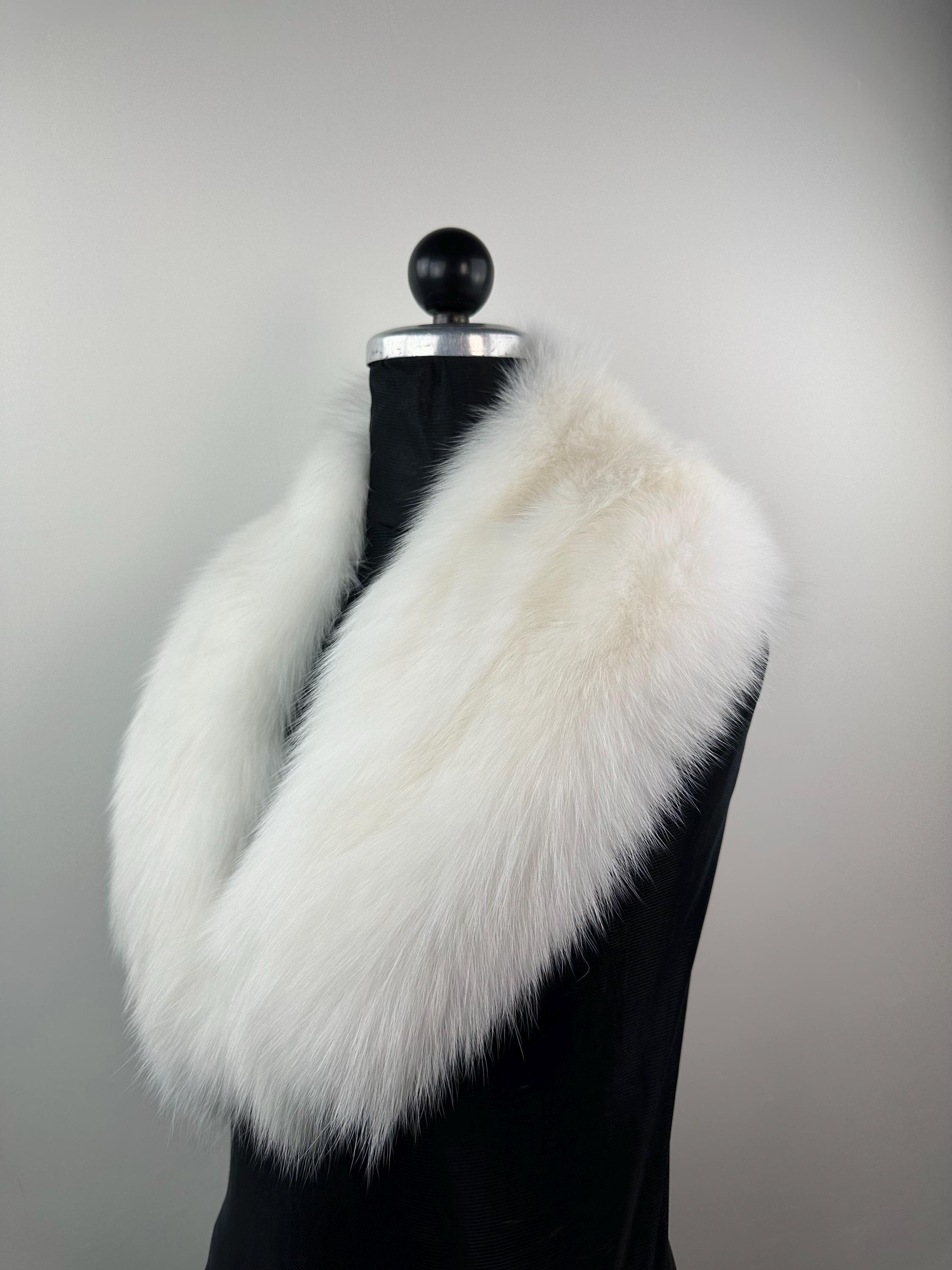 Fur collar buy discount