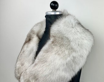 Real Fox Fur Collar: Luxury Fur Stole