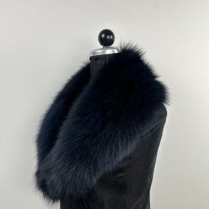 Blue Fox Stole - Etsy