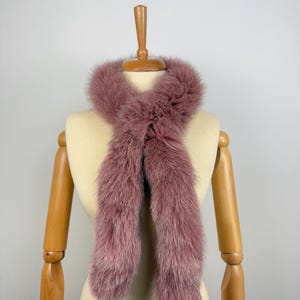 Fur Scarf, fox fur scarf, genuine fur, fur scarf