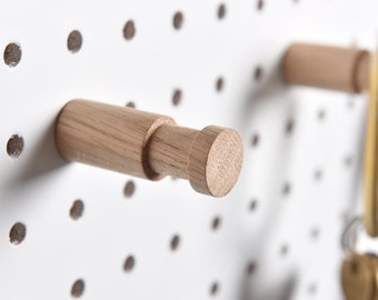 Large Wooden Pegboard Peg