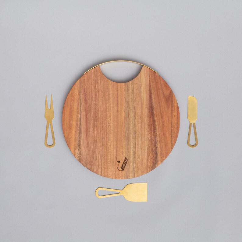Block Design Cheese & Charcuterie Board - Thumbnail 3