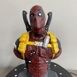 Deadpool Bust /  Action figure / High quality Printed & Painted
