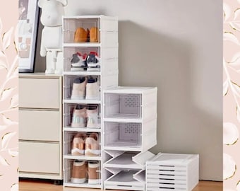 6-Layer Shoe Box: A Practical and Stylish Storage Solution Offering Both Organization and Style