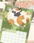 2026 Cat Calendar | Wall Calendar A4 Original Illustrated | Cute Kawaii Stationery Monthly Planner product logo