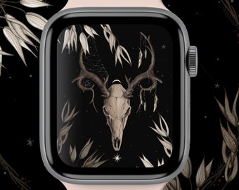 Skull watch face - Etsy México Skull watch face - Etsy México