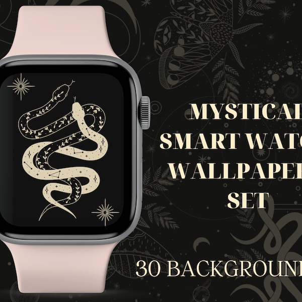 Mystical Smart Watch wallpapers set. 30 Apple Watch Mystical Wallpapers