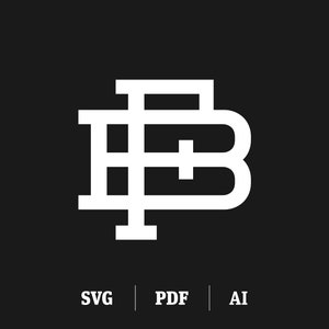 Puede incluir: Un logotipo monograma blanco con las letras "FB" entrelazadas. La "F" es una letra estilizada con una barra horizontal en la parte superior e inferior, y la "B" es una letra estándar.